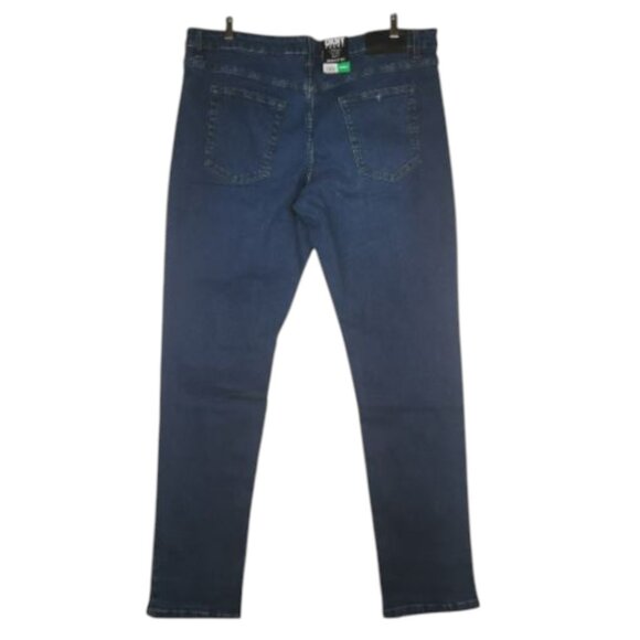 DKNY Duane Jeans Mens 38x34 Blue Stretch Straight Fit NEW - Picture 1 of 4